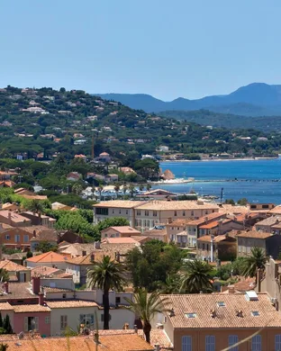 Piscine d'hôtel à Saint-Tropez